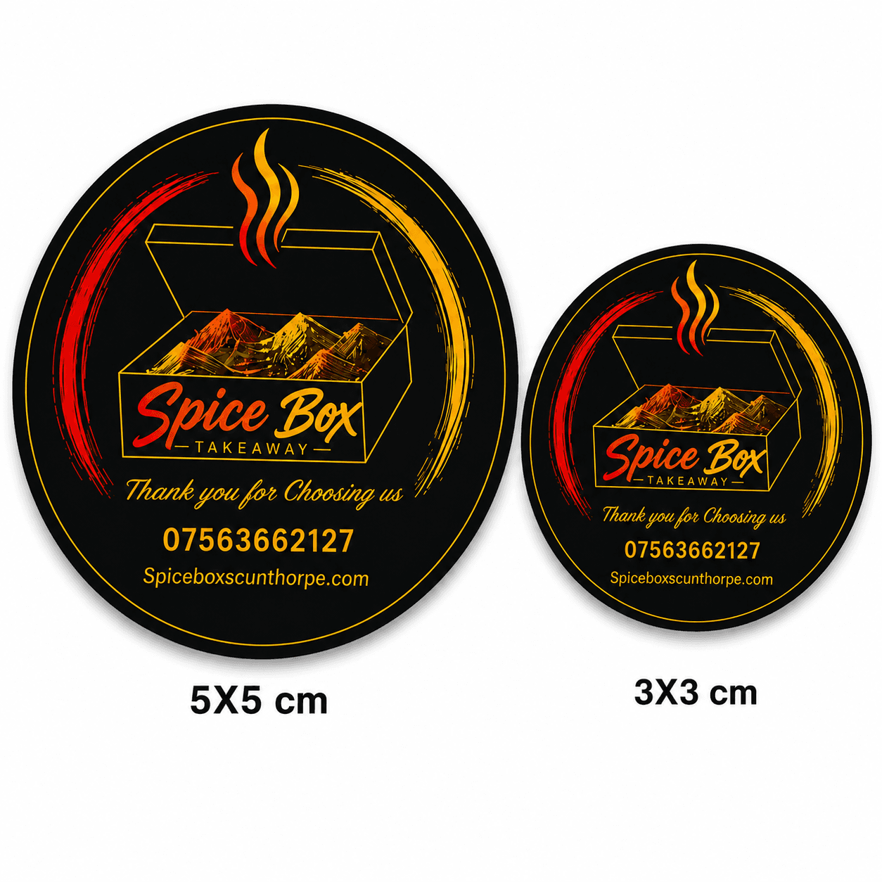 Spice Box iteration 08 — Sticker system
