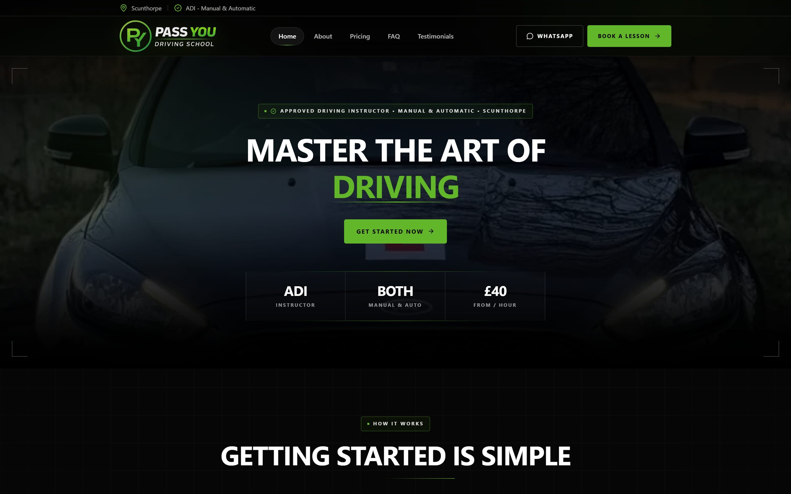 PassYou Driving — the live site